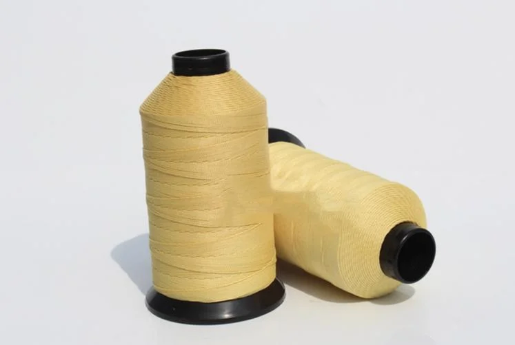 Ignífugo ignífugo de fibra de aramida Kevlar para hilados de aramida de hilo de coser