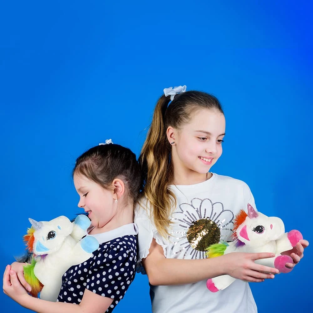 Custom OEM Odmstuffed Soft Unicorn Plush Toy for Promotional Gift for Kids Children Animal Toy Mascot BSCI BSCI Sedex ISO9001