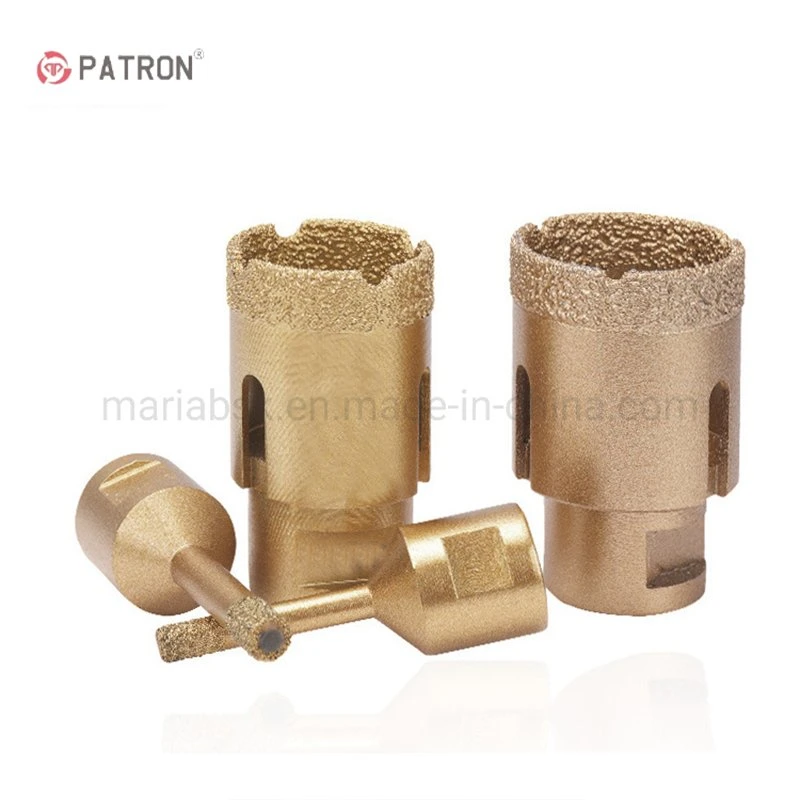 Vacuum Brazed Core Drill Bits Hole Saw Drilling Cutter Diamond