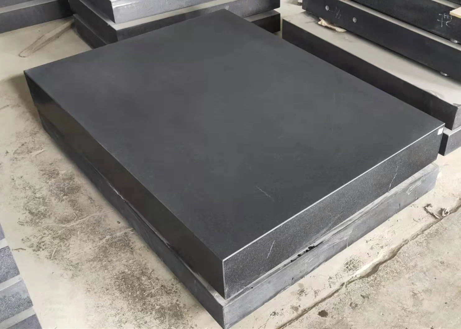 Black Precision Granite Surface Plate Laboratory Measuring Tool