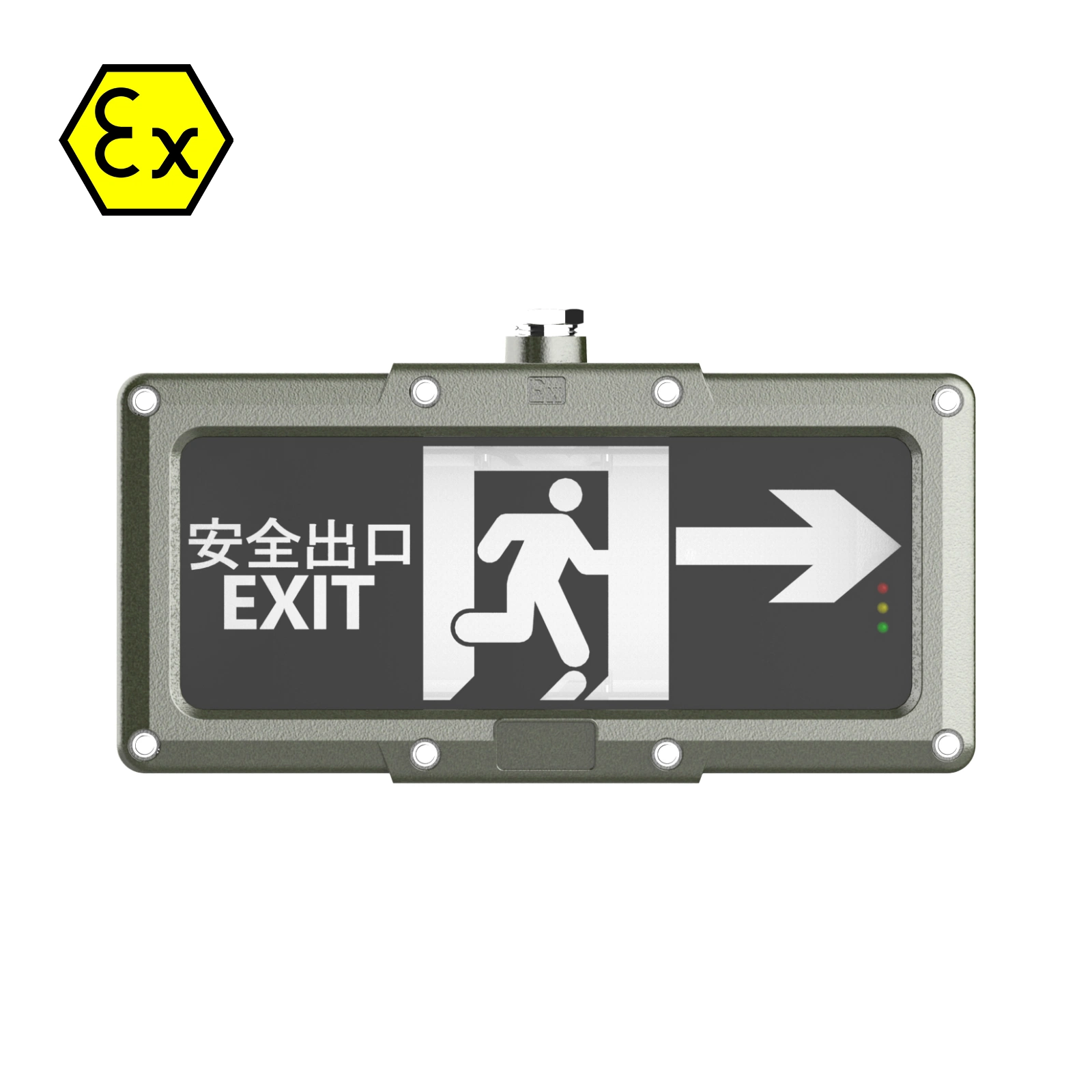 Atex Automatic Rechargeable Battery Backup Explosion Proof LED Exit Sign Lights