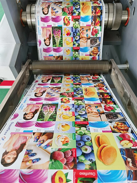 High Speed Multifunctional Combination Label and Film Flexo Printing Equipment with Good Production Line