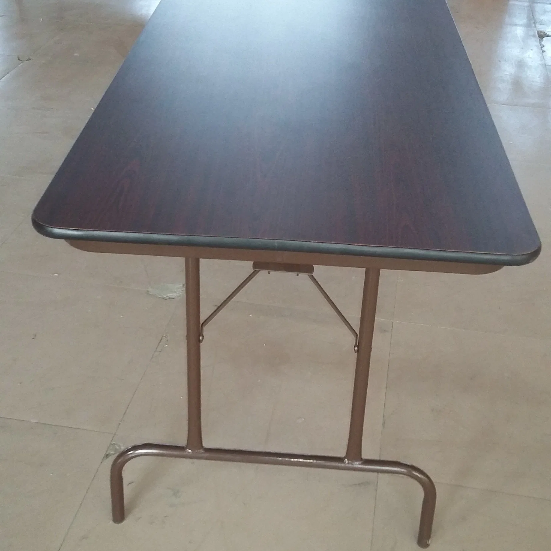 Commercial Rectangle MDF Wood Folding School Dining Tables