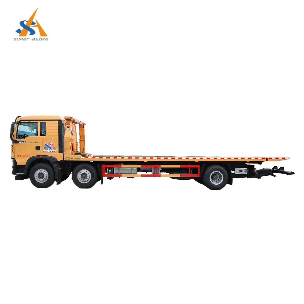 Super-Above Tow Truck with Crane, Sinotruk Multifunction Plat Form