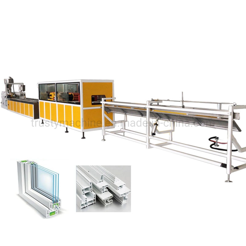 Automatic Twin Screw Extruder Machine for PVC / UPVC Window Profile