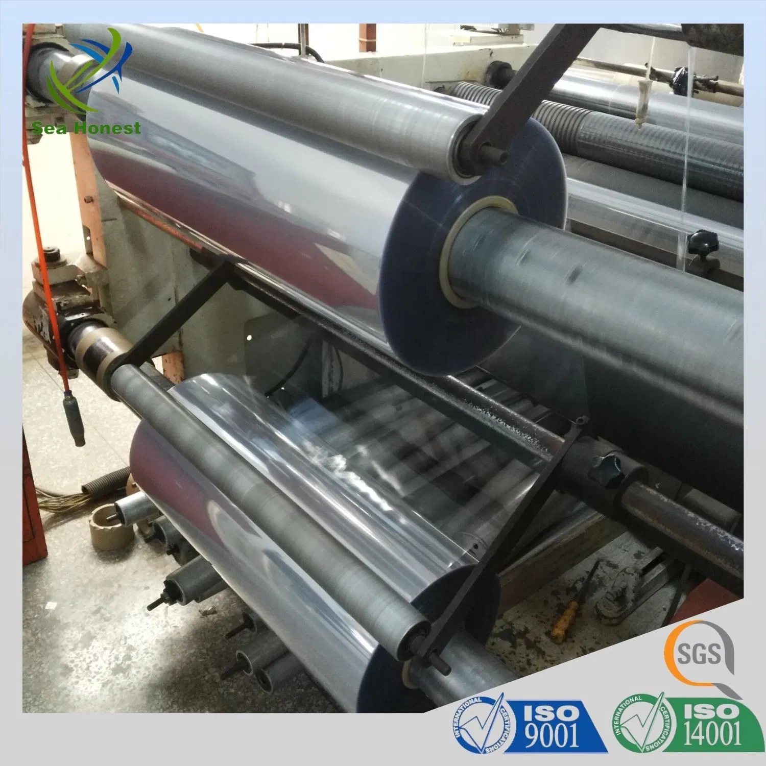 Factory Price PVC Shrink Film for Sleeve Label, Tubing, Wine Capsules Application