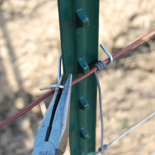 Großhandel/Lieferant mit Nieten T-Post 10 FT 1,33 lb T Zaunpfosten.