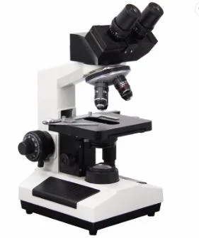 Cámara de vídeo pantalla LCD microscopio Binocular digital más barato Clásico Xsz-107bn Microscopio biológico