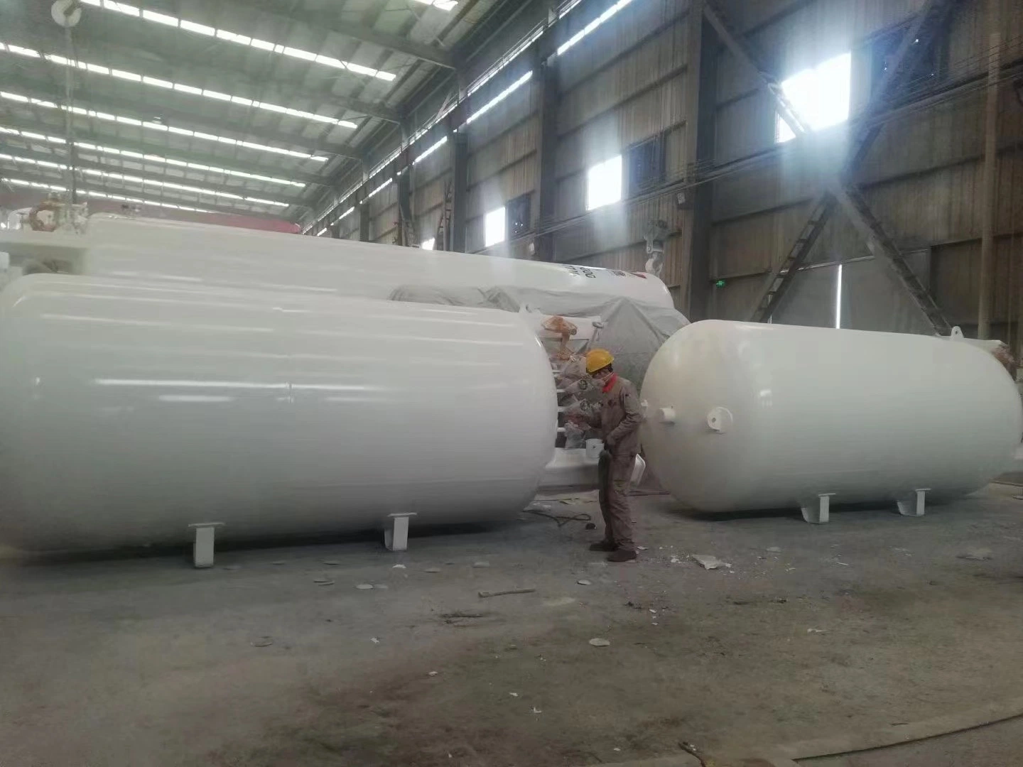 China 20m3 16bar Cryogenic Liquid Nitrogen Tank Hot Sell to Russia