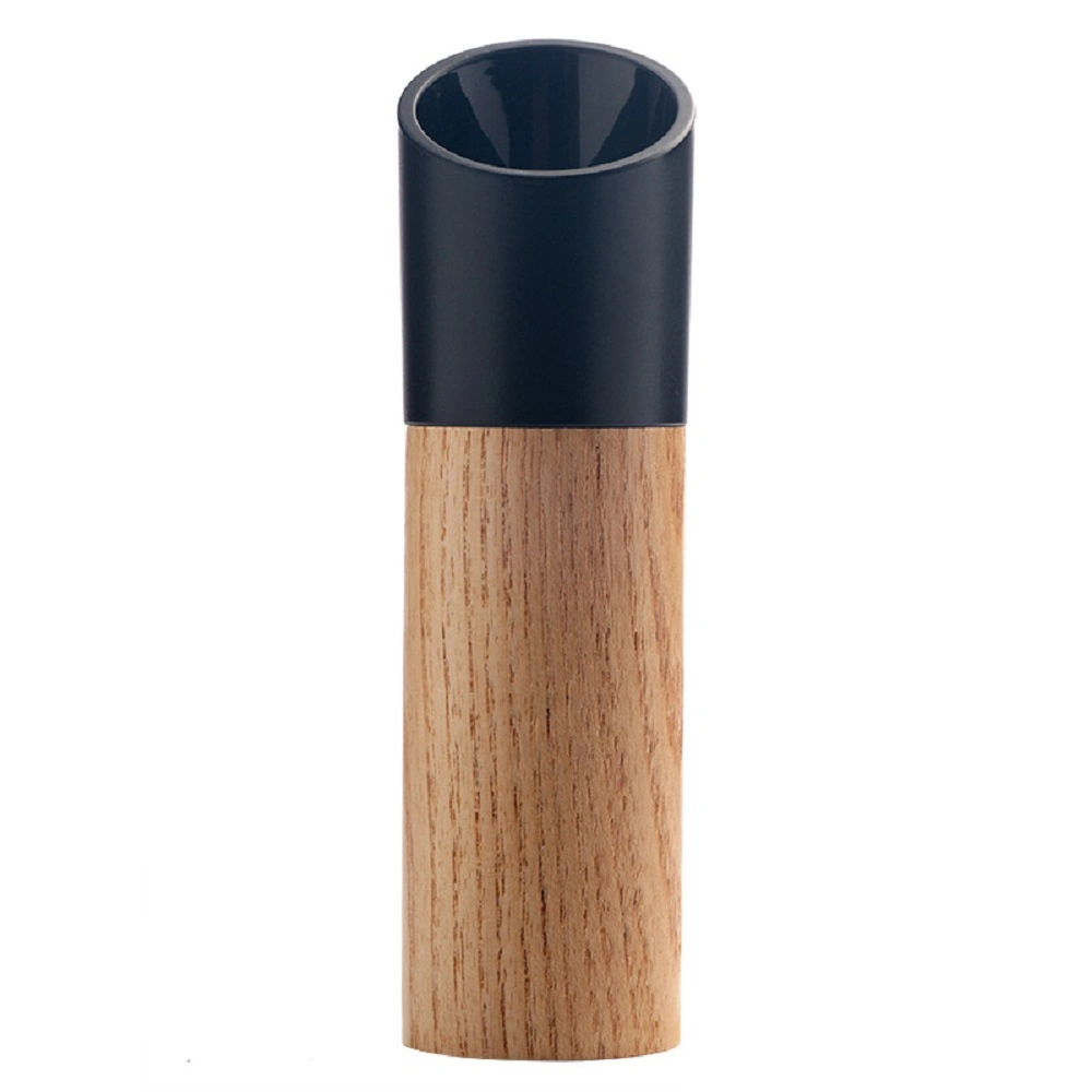 Refillable Wooden Salt and Pepper Organic Sustainable Mill Set Adjustable Coarseness Wbb17862