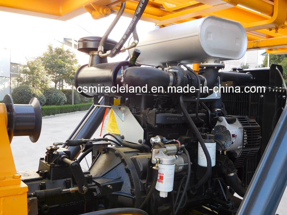 Cummins Engine Trailer Mounted Hydraulic Geotechnical Engineering Investigation Core Drilling Rig (YZJ-300YY)