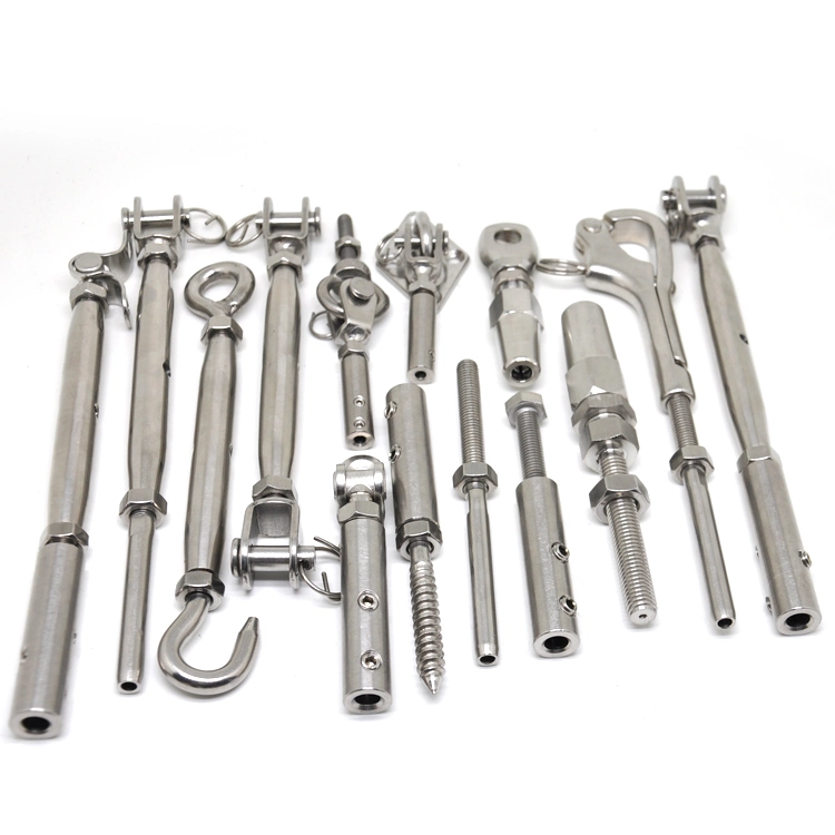 Custom Heavy Duty Galvanized Steel and Stainless Steel Turnbuckle