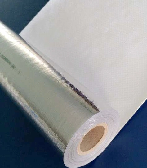 Tela tejida de aluminio impermeable a espuma o burbuja laminada Como materiales de aislamiento