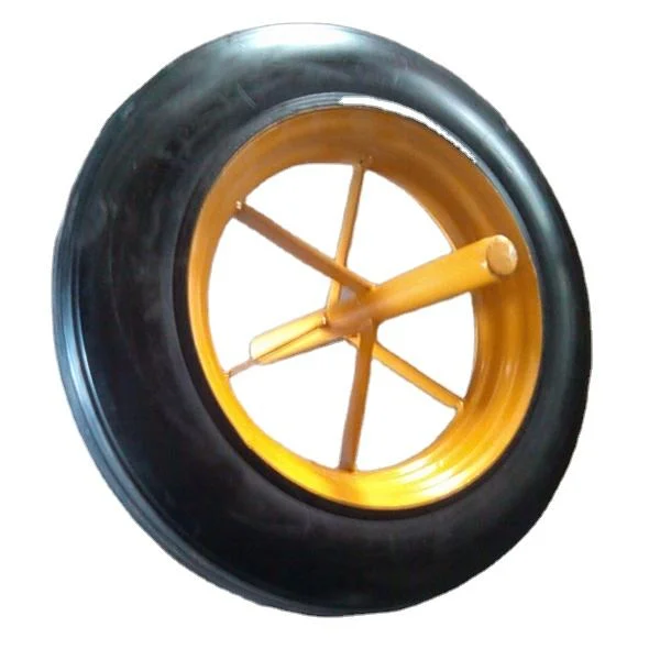 Wheelbarrow Wheel Solid Rubber Wheel 14 Inch