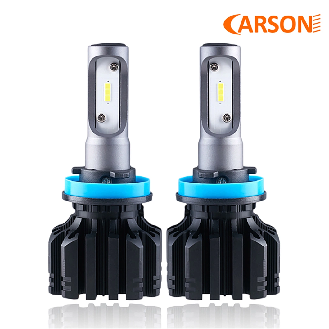Carson N1-H8/H9/H11 Voiture Y19 Csp sans ventilateur de l'ampoule LED automatique La Tête de Lampe de feu de brouillard ()