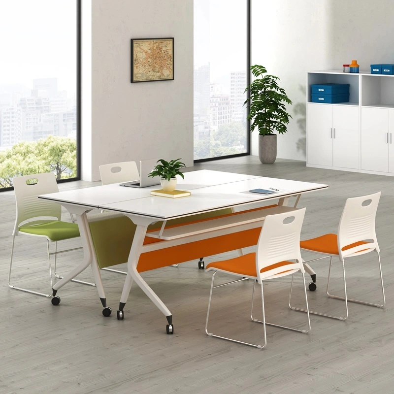 Classroom Folding Desk Office Computer Foldable Table Meeting Room Table