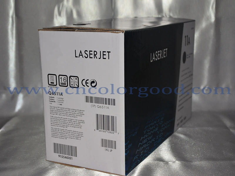 Original preta Q6511populares uma 11A jato de tinta Laser toner cartucho de impressora de alta qualidade para a HP