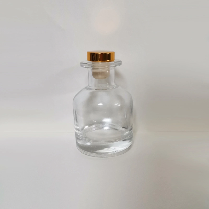 150ml Clear Color Glass Fragrance Diffuser Bottle with Rubber Stopper