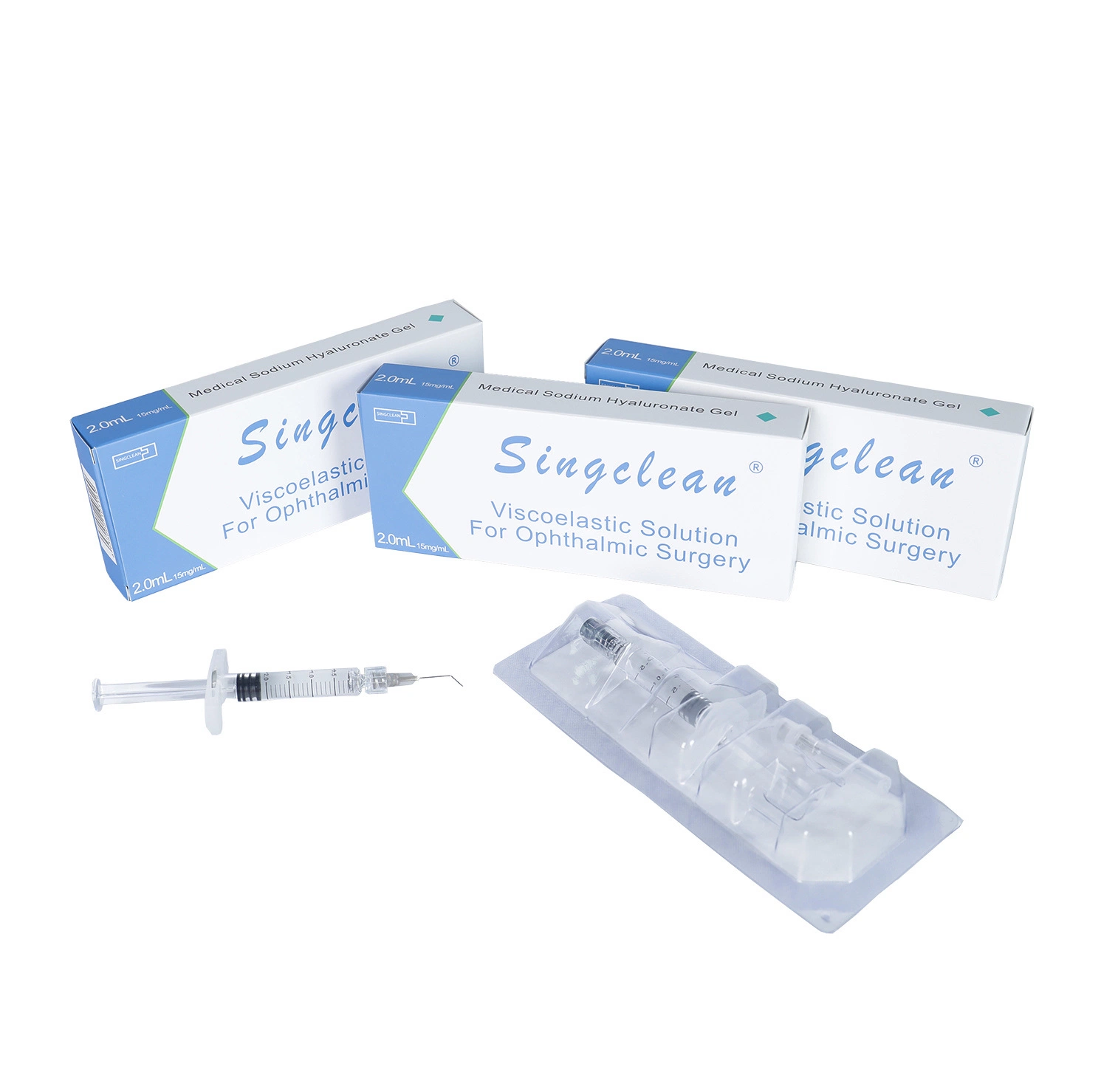 Viscoelastic Excellent Sodium Hyaluronate Injection Eye Surgery in Clinical Science