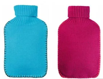 Thick Cable Knit Hot Water Bottle Cover Bag Daily Use Product