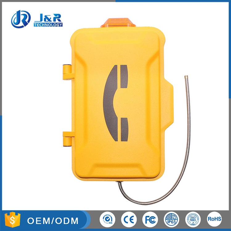 Outdoor Weatherproof Telephone, Vandal Resistant Intercom, Emergency Phone