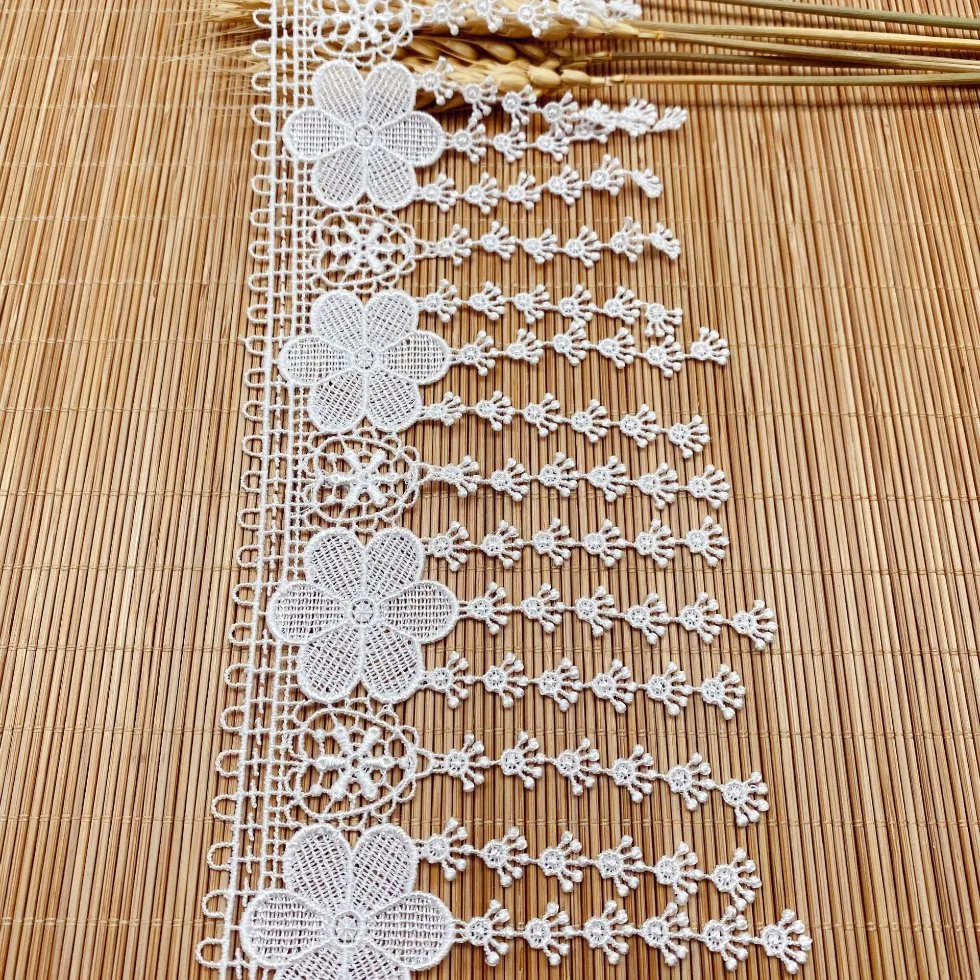 قميص Lace من الدانتيل ووتر سوليس إكسسوارات DIY الزفاف اللباس الأطفال بندول أكسسوارات ملابس الزهور