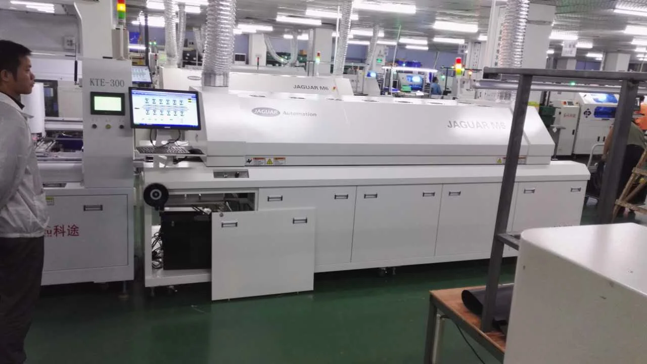 Factory Direct Sales Easy Install Long Lifetime 6 Zone Lead-Free Hot Air Reflow Oven