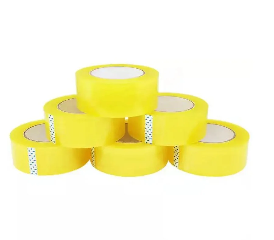 Cheap Clear Transparent Adhesive Tape Company Logo Box Carton Sealing Tape Printed Self BOPP Packing Tape