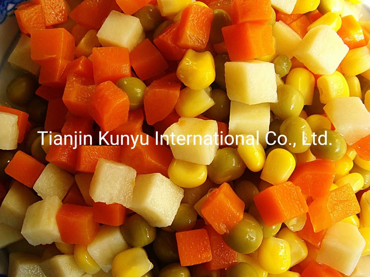 Canned Mixed Vegetable with High quality/High cost performance 