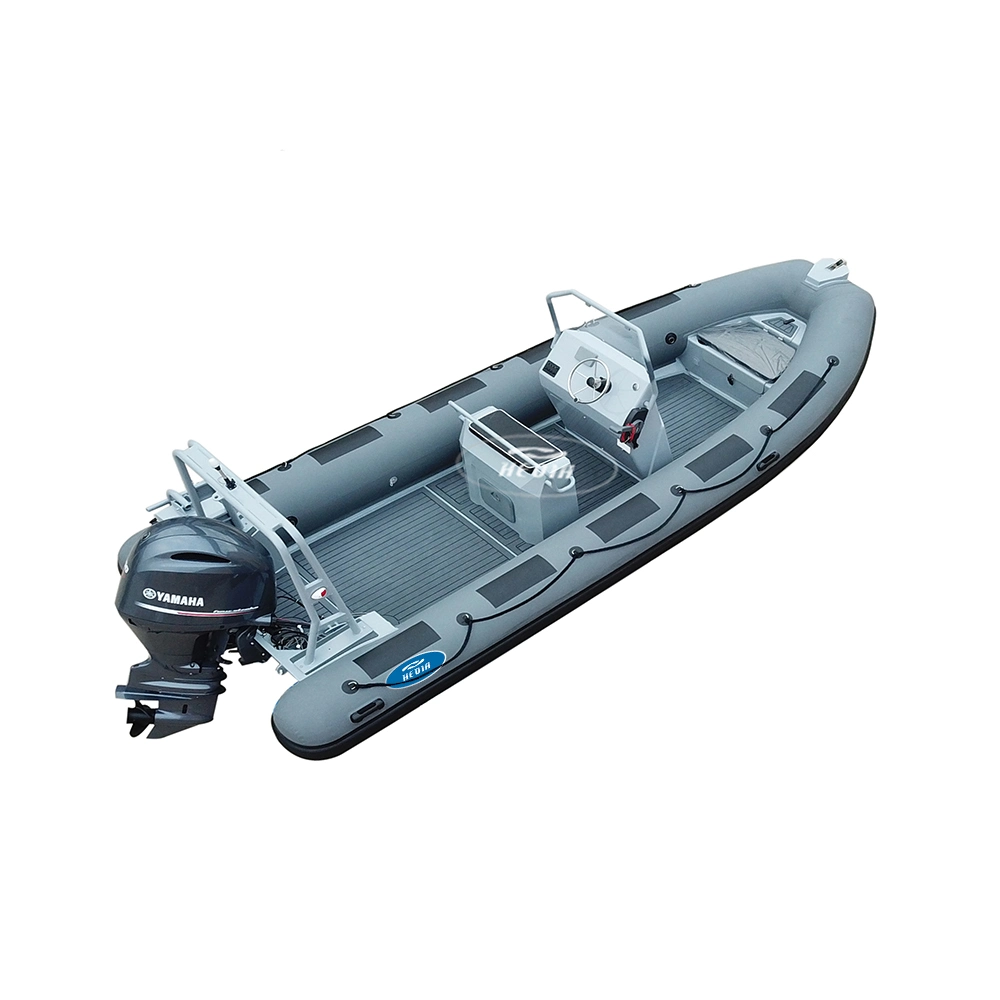 Orca Hypalon Rescue Motor Boat CE 19 FT Rib Aluminum Patrol 580 Centre Console Inflatable Deep-V Orca Hypalon Rescue Motor Boat