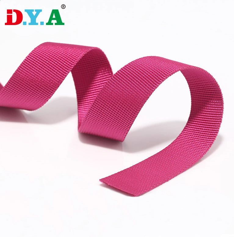 Stock Colored 2cm 2.5cm 3.2cm 3.8cm 5cm PP Woven Belt Bag Strap Webbing for Back Pack