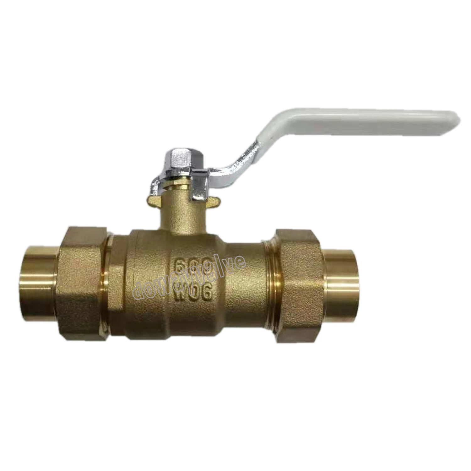 Forged Brass Medical Gas Valve with Copper Pipe