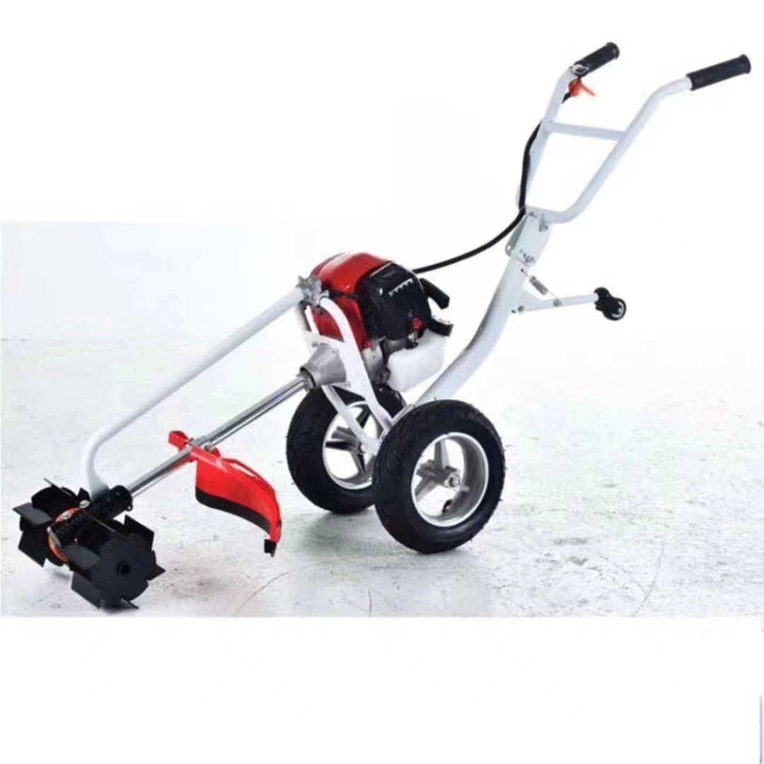 Handle Push Lawn Fine Trimming Household Gardening Lawn Mower 52cc Electric Lawn Mower Tractor