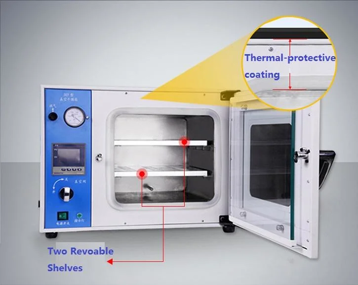 Dzf-6030 Professional Lab Desktop Oven Vacuum Drying Oven Microwave Vacuum Oven