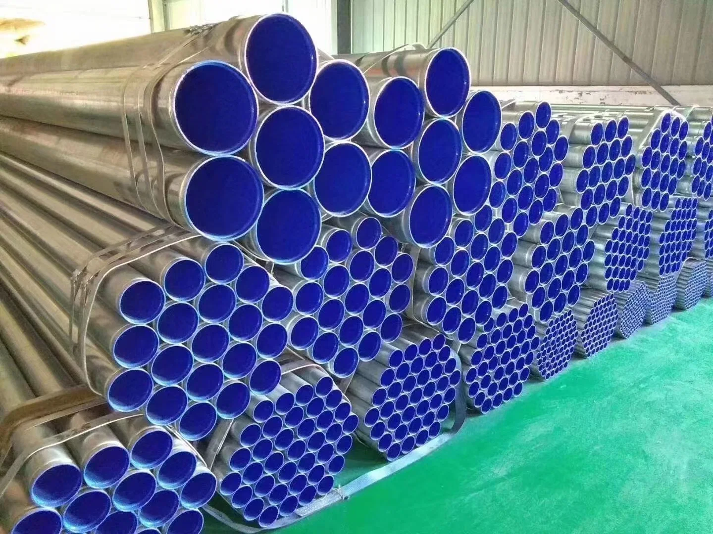 API5l X42, X46, X52 Welded Steel Pipe Gas Oil Pipe Line Spiral Welded Pipe Carbon Steel Pipe/Anti-Corrosion Steel Pipe