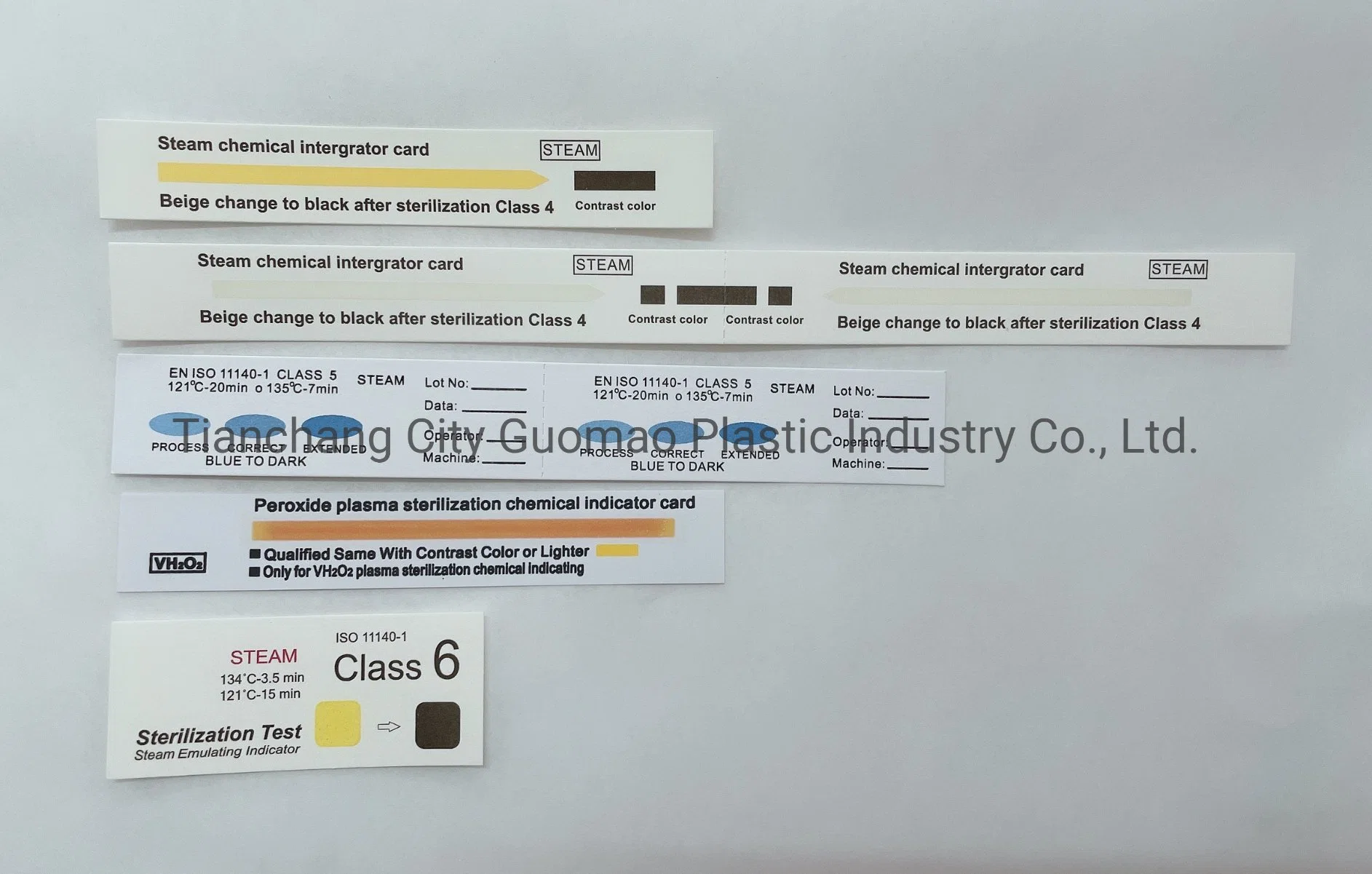 Sterilization Indicator Strip Sterile Strip Autoclave Sterilization Card