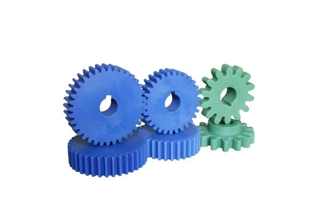 High Precision Customized POM Nylon Helical Gear with High Wear Resistance for Labelling Machine