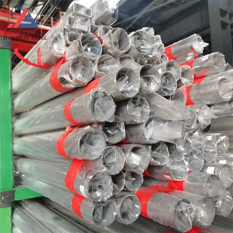 La Chine fabrique un tuyau rond soudé laminé à froid AISI ASTM d'une épaisseur de 0,3 mm à 3 mm, avec une finition miroir 8K Ba 2b Hl en acier inoxydable SUS304 201 304 304L Ss Pipe 316 316L 430.