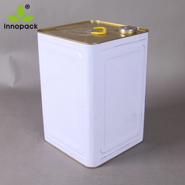 Food Grade Tin Can 18 Liter with Lid for Cooking Oil