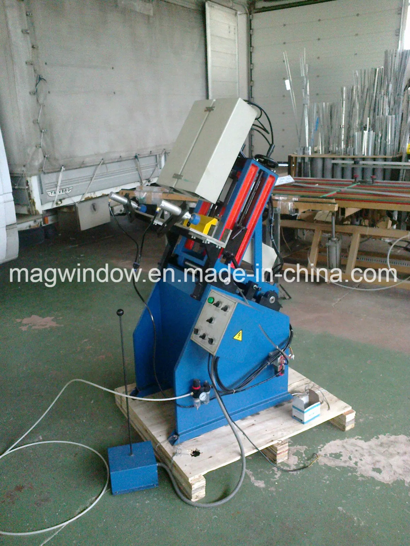 Window Door Water Slot Milling Machine Plastic UPVC PVC Window Door Making Machine