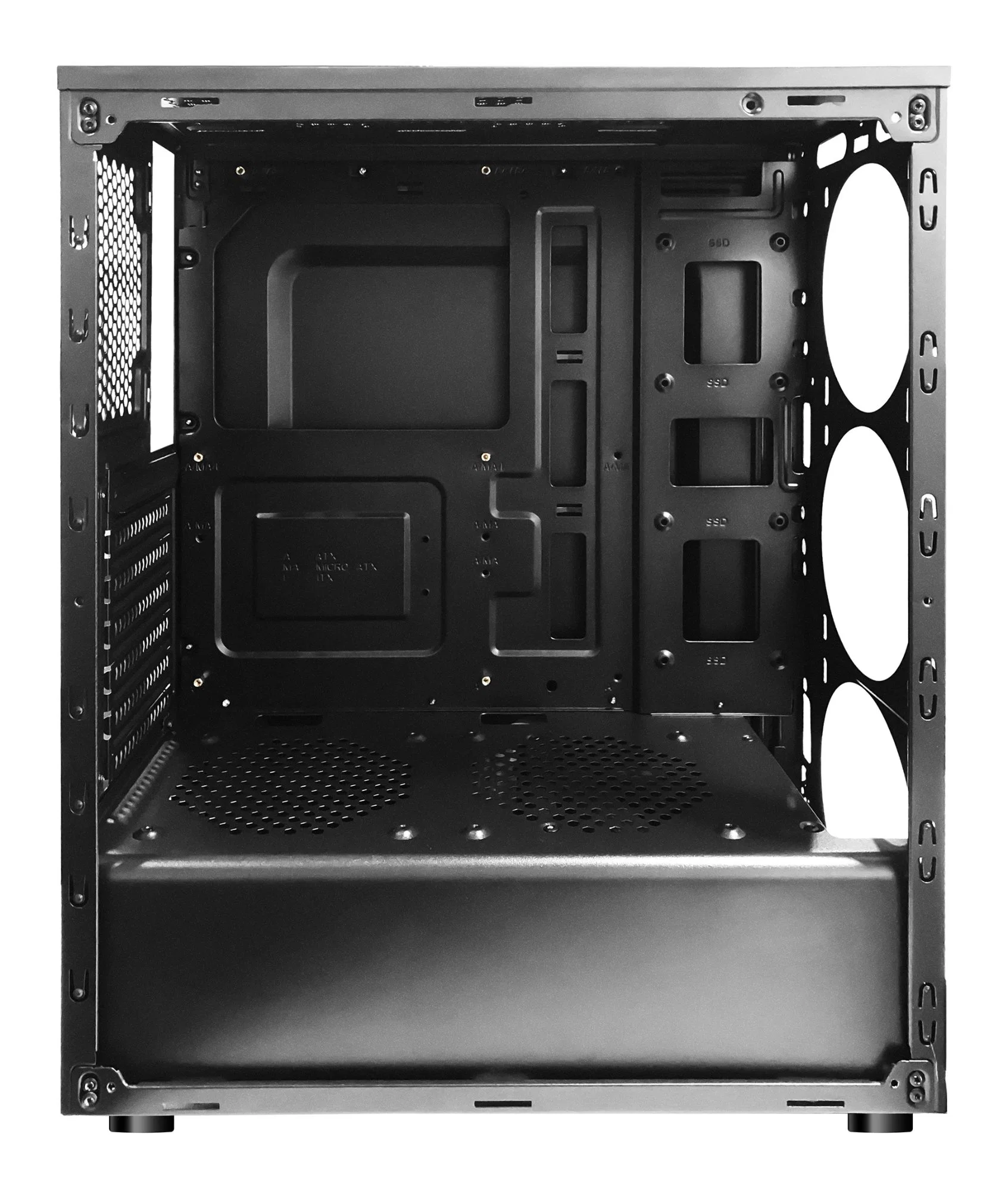 Fashion Design ATX Desktop PC Tower Case Computer Case with LED Strip