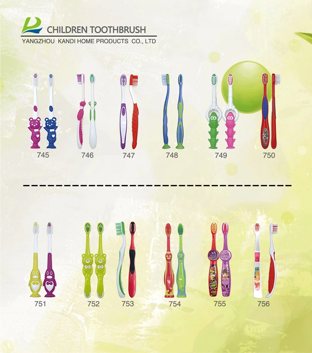 Animal Cartoon Baby Milk Teeth Toothbrush (3-6years)