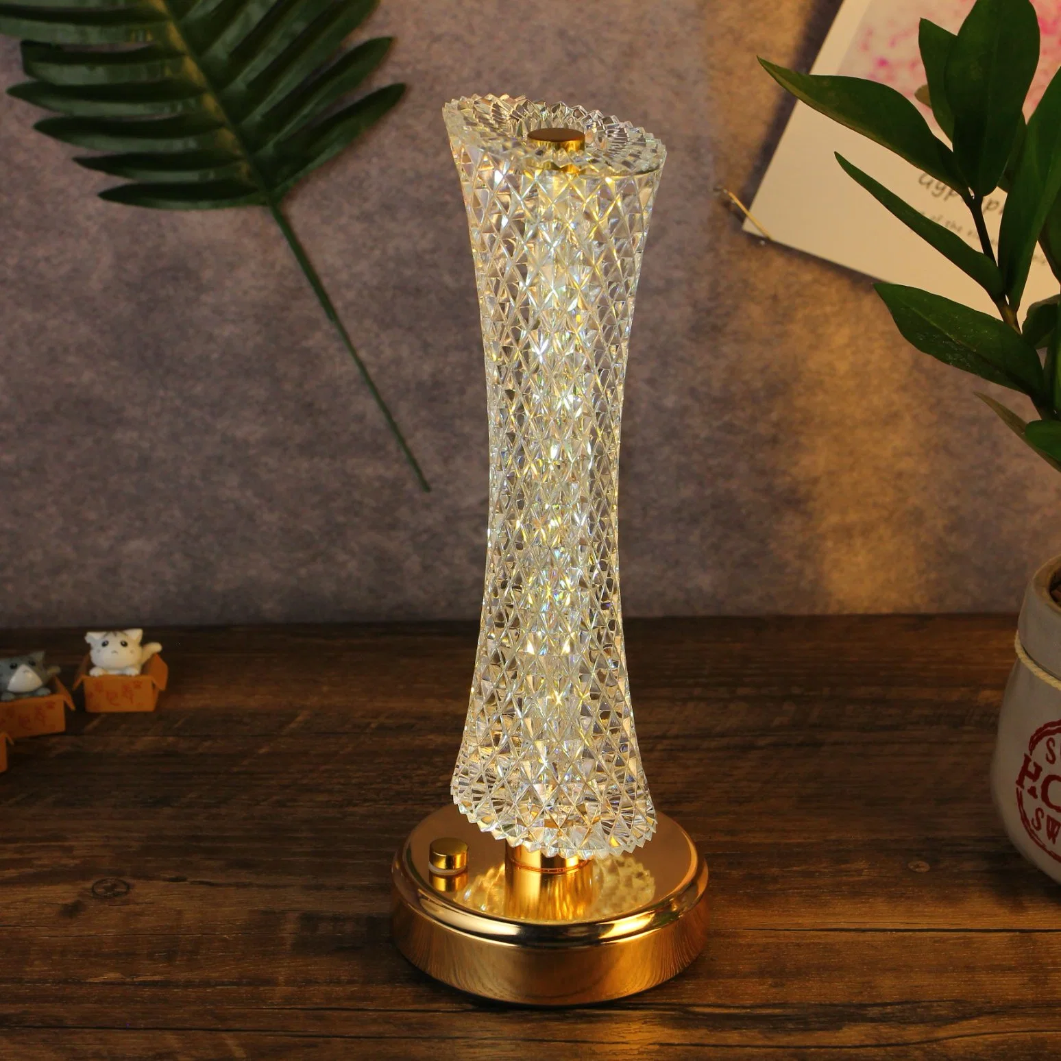Portable Dimmable Acrylic Decorative LED Table Lamp