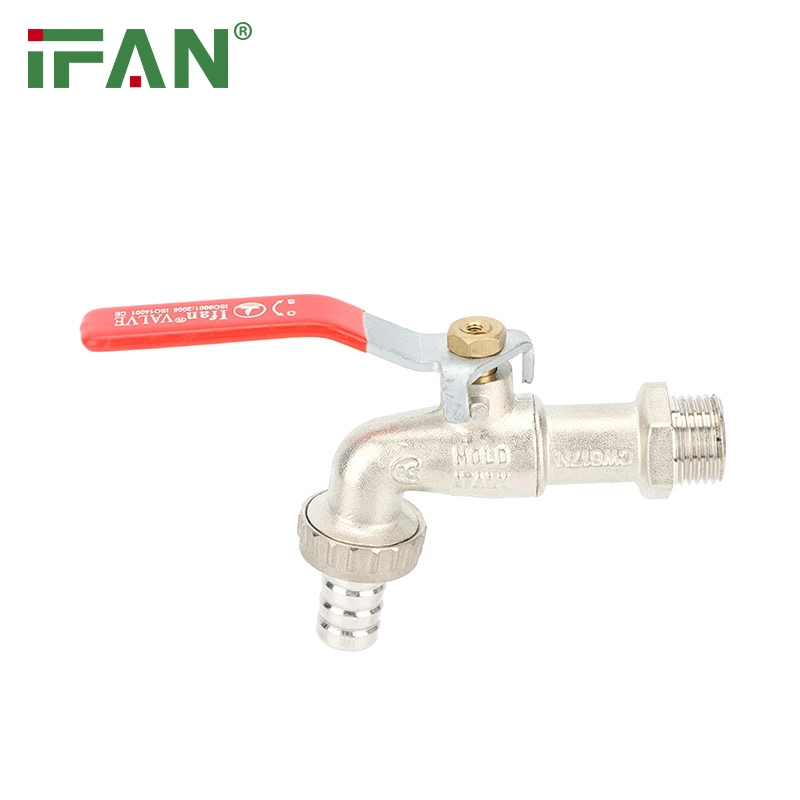 IFAN Precio Mayorista/Proveedor Accesorios de tubería Bibcock Logo personalizado Brass Faucets