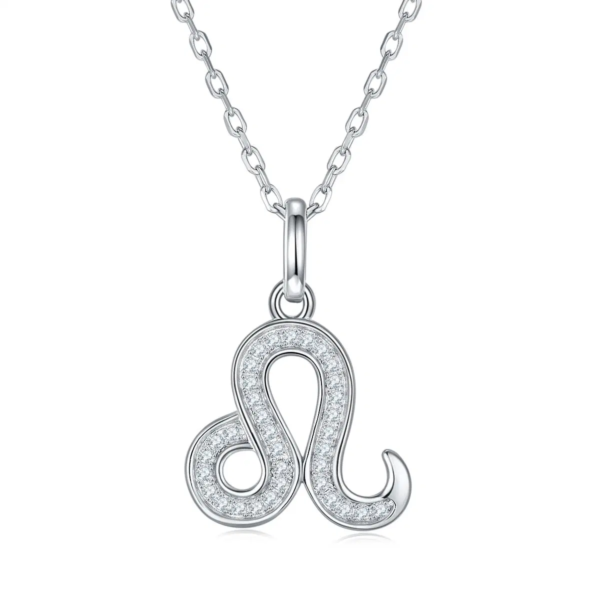 Серебристые украшения ожерелья Moissanite Diamond 18 Позолоченный 12 знаков зодиака созвездия знаков персональные подвесной ожерелья Ювелирные изделия