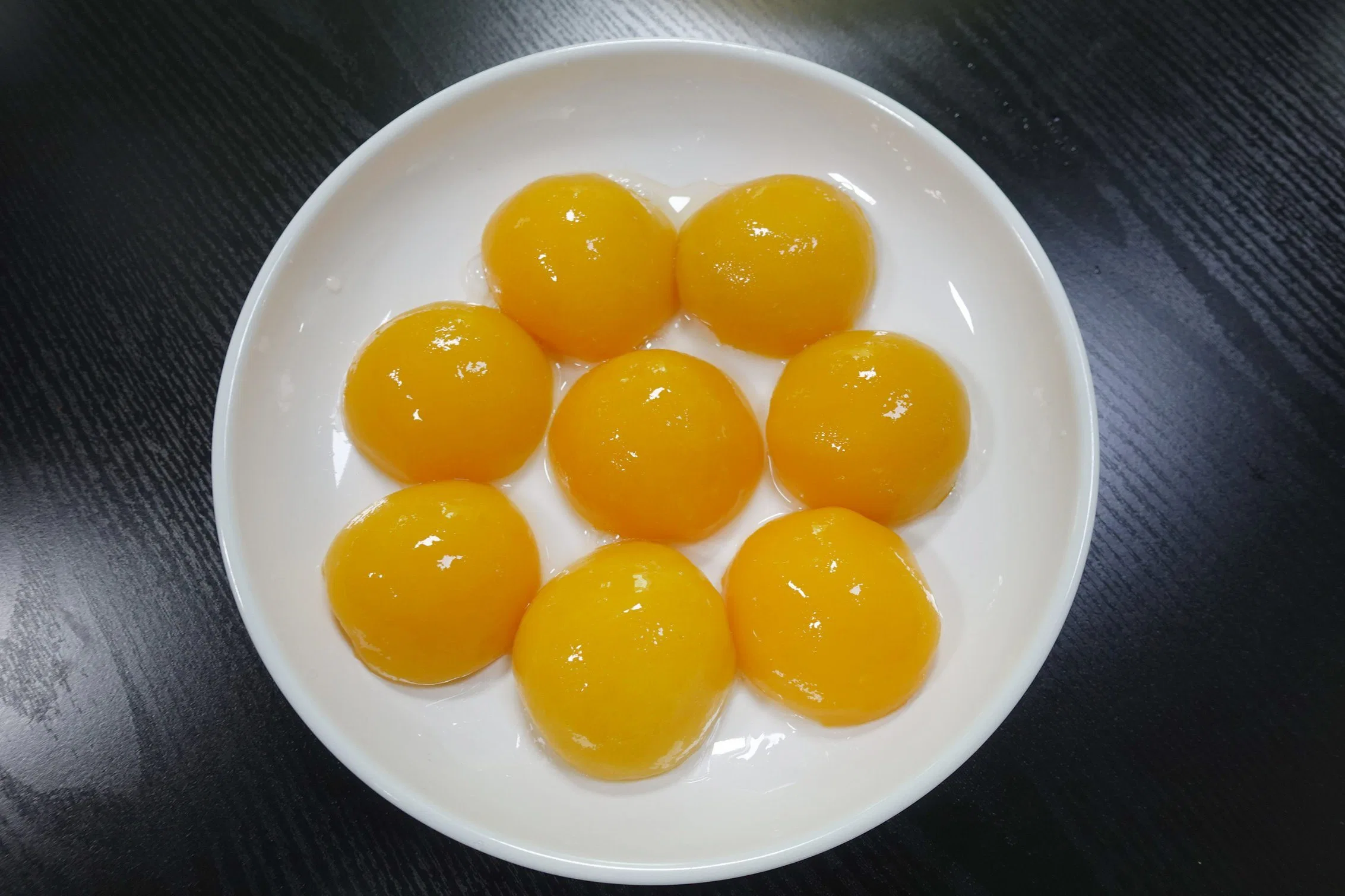 Canned Yellow Peach Halves in Syrup