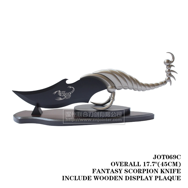 Scorpion Knife Fantasy Knife Interior Decoration Golden