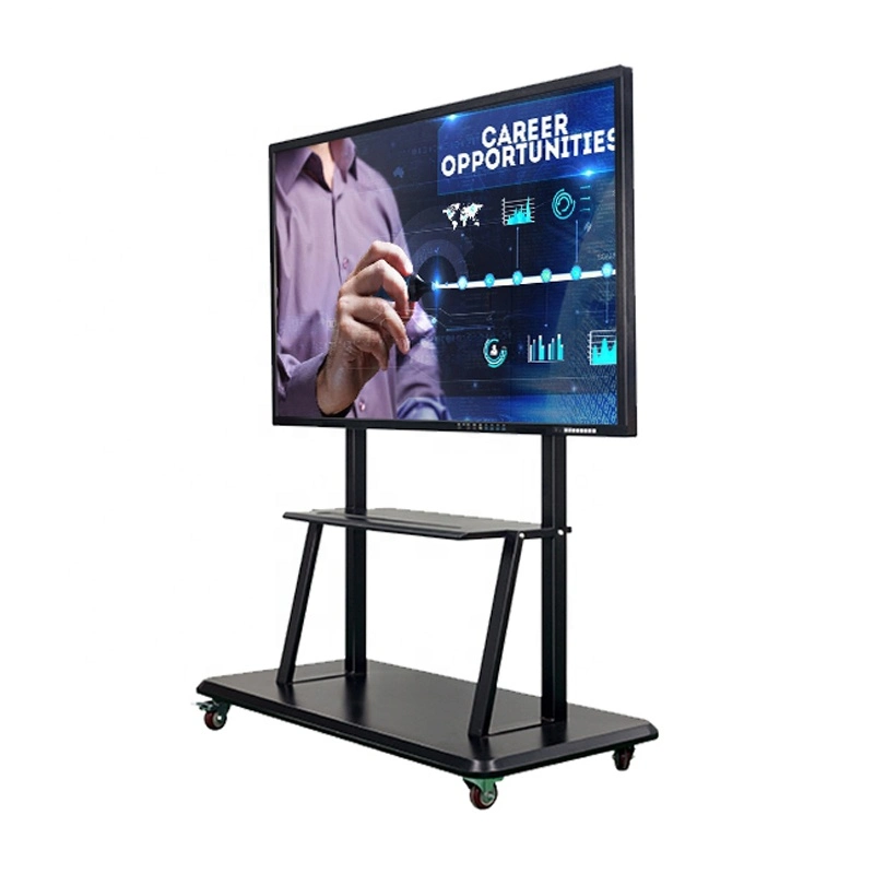 86" Glass TV Stand Wall Mount Products Television Smart LED LCD TV