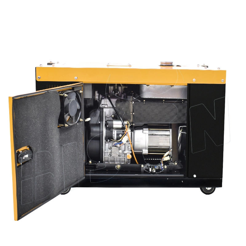 Bison (China) 7kw Diesel Generator 120V 240V Low Noise Silent Generator Set Genset