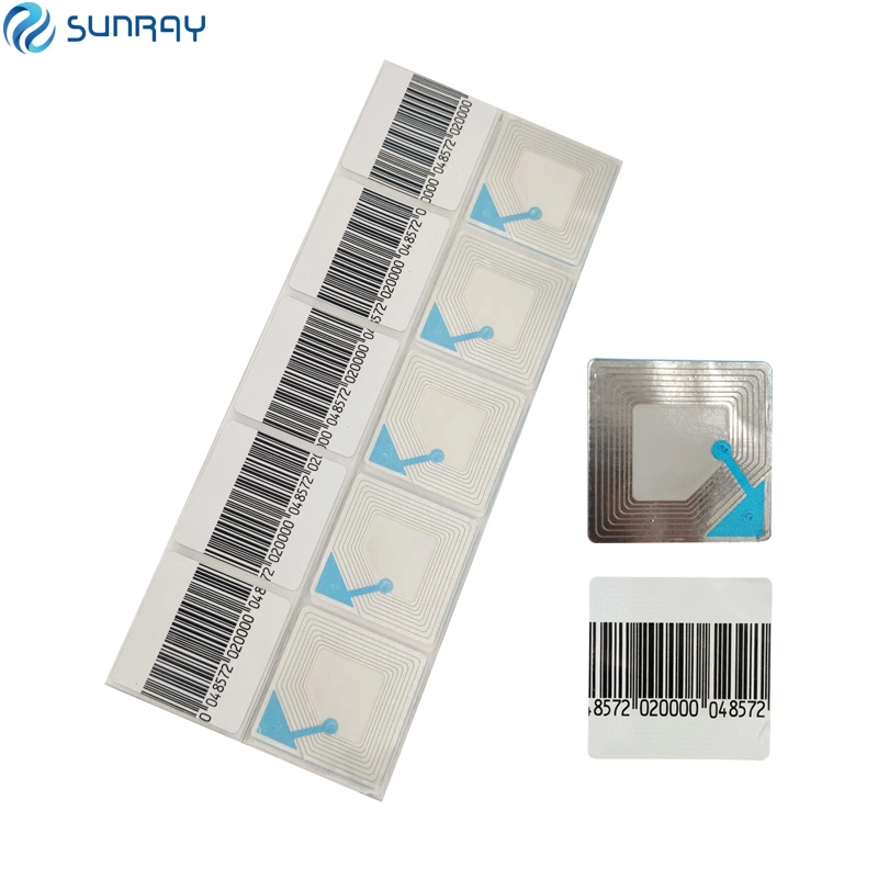 40*40mm Barcode Anti Theft RF Soft Label for Retail